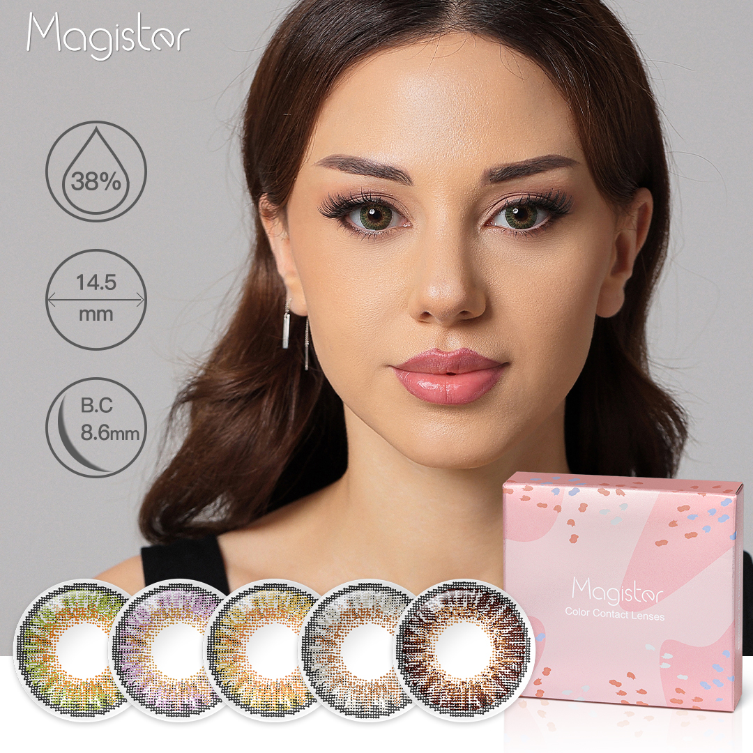 Magister, оптовая продажа, 3-х тональные контактные линзы