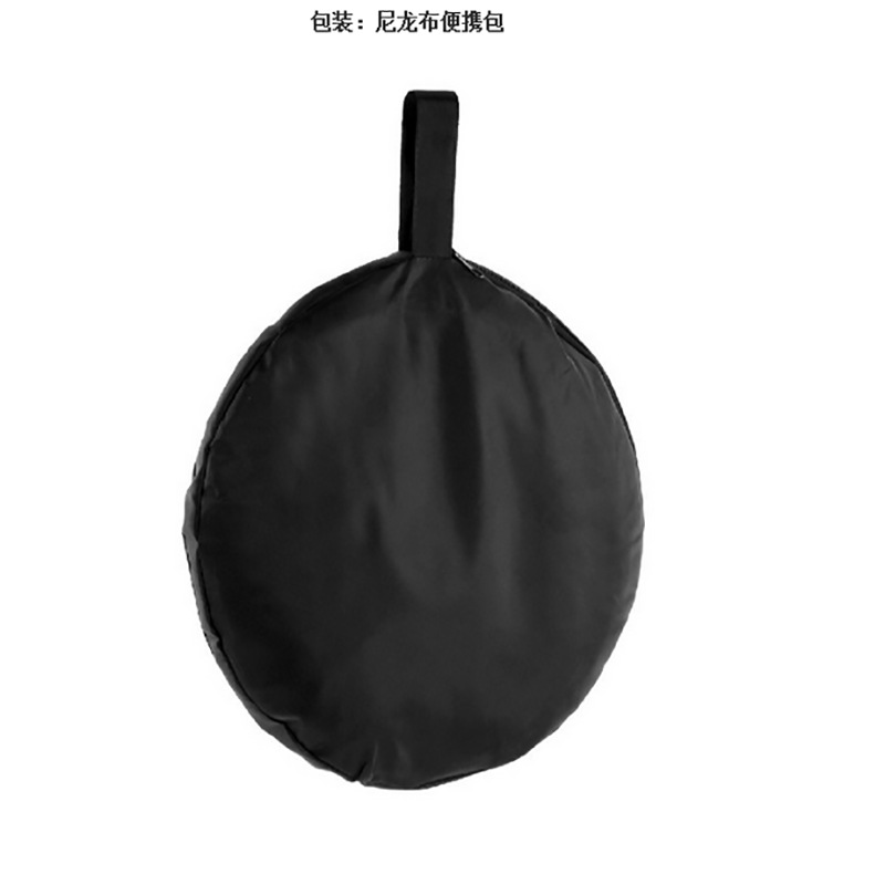 60CM reflector 5 in 1 soft light plate, supplementary light and subtracter plate, portable bag, folding photographic equip