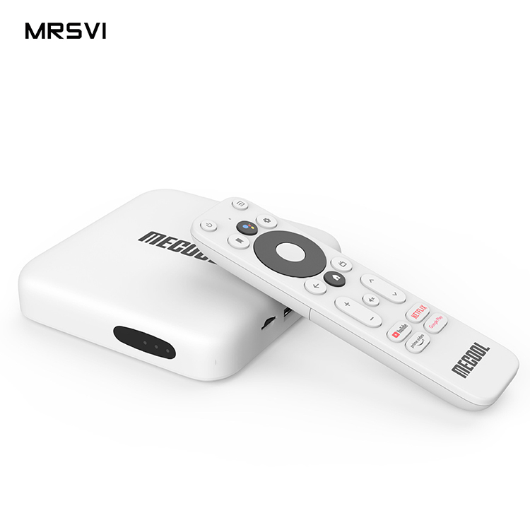 Низкая цена Android smart tvbox поддержка голосового пульта 2,4G/5G двухдиапазонный WiFi телеприставка для ТВ