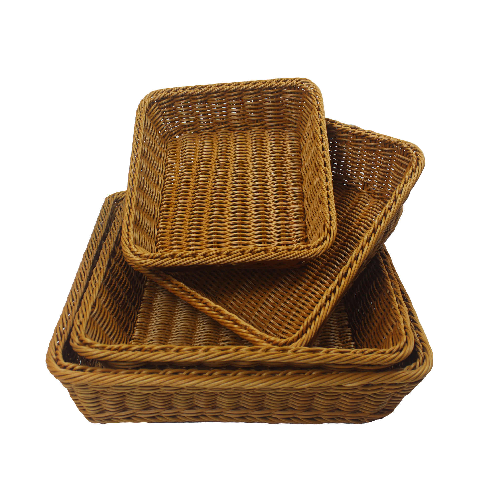 Rattan storage basket fruit bread egg weaved storage basket vegetable tray Halloween Christmas candy soft bread basket