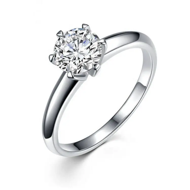 S925 Sterling Silver Engagement Rings Wedding Rings For Women