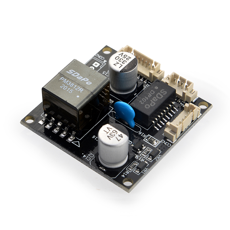 48V до 12V1A poe Модуль poe плата IEEE802.3af для IPC 1500V Высоковольтная изоляция 38*38 мм PD модуль PM3812R V2.0 SDAPO