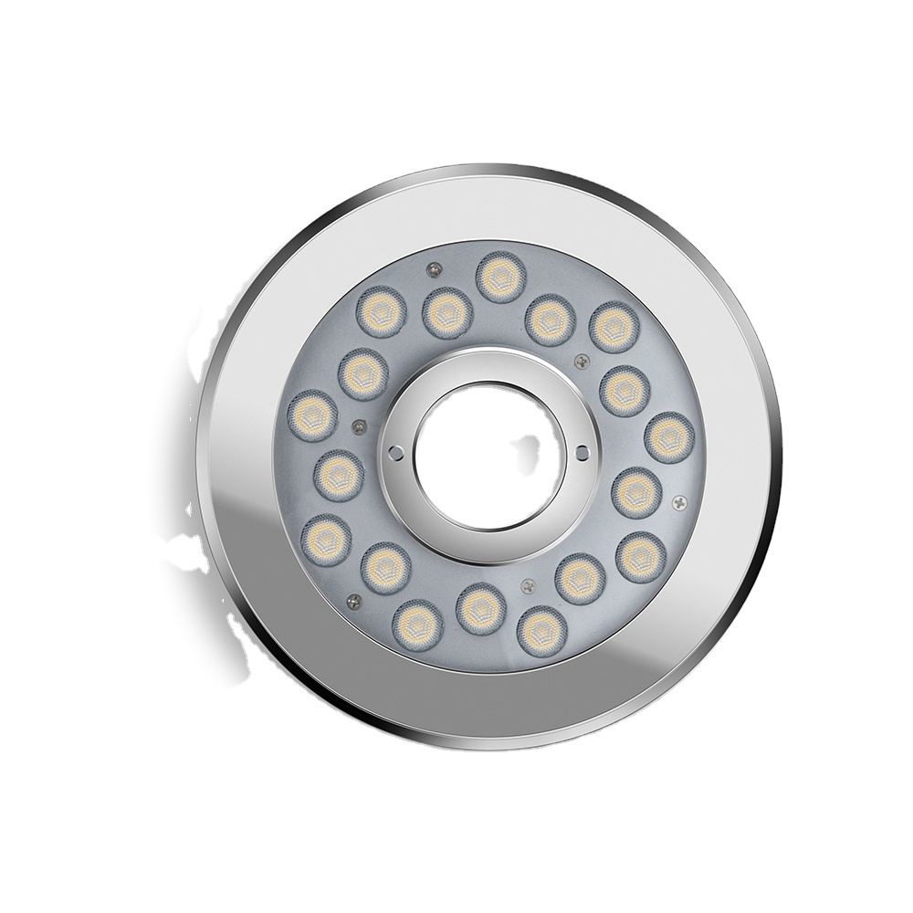 DC24V 18W IP68 Waterproof Stainless Steel 316L Led Underwater Swimming Pool Fountain Lights