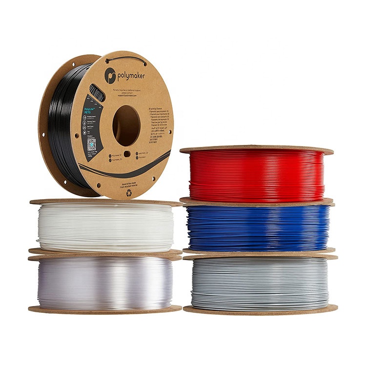 Сертифицированный Ce производитель, 1 кг/1,75 мм/2,85 мм, Polymaker PolyLite PETG, нить для 3d-печати, Китай
