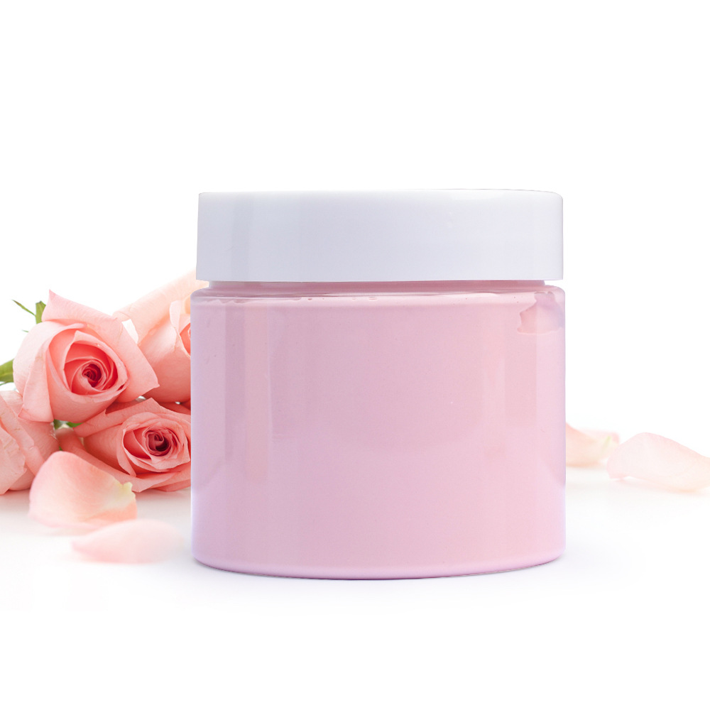 Organic Mud Face Detoxifying Pore Cleansing Brightening Kaolin Rose Pink Clay Mask