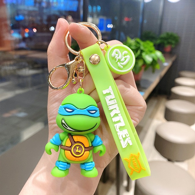 Teenage Mutant Ninja Turtles Toys Key Chain Giants  Creative Men's Car Key Pendant Ninja Turtles Key Ring