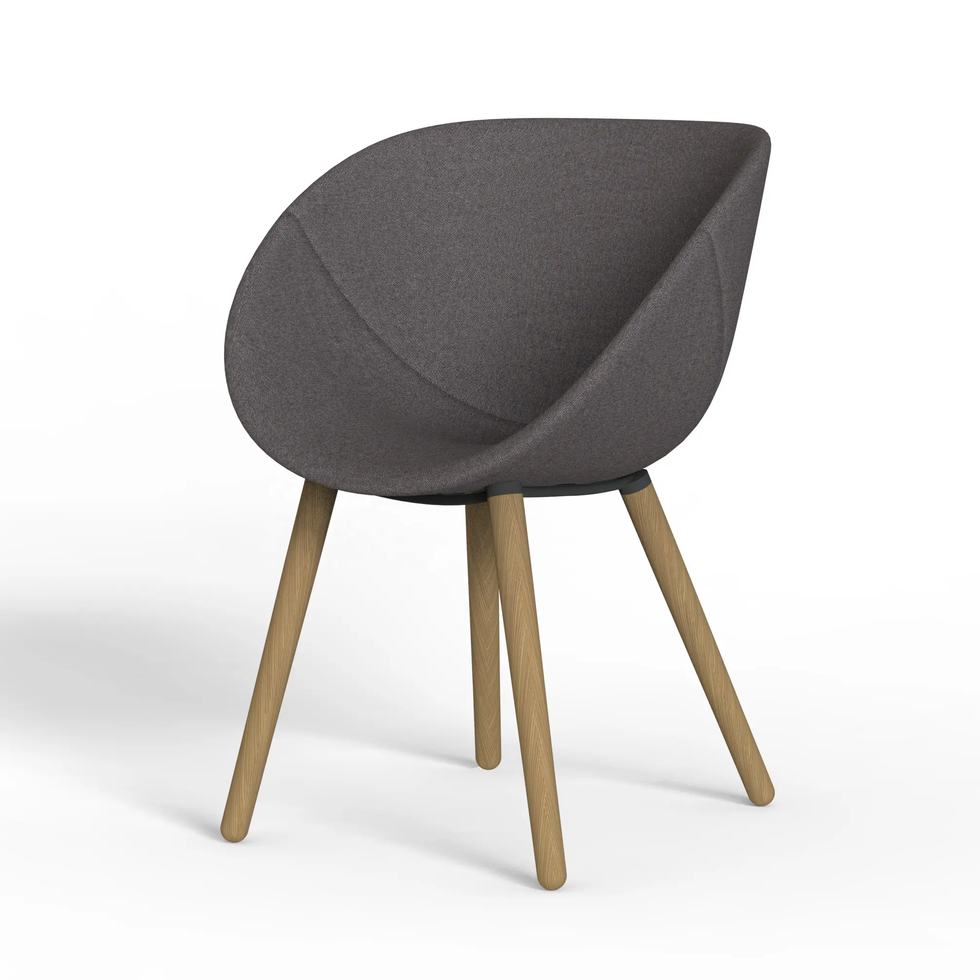 Ginkgo Chair Hotsale Nordic True Stylish Modern Designer Chair Dining Restaurant Office Molded Foam Office Meeting Chair