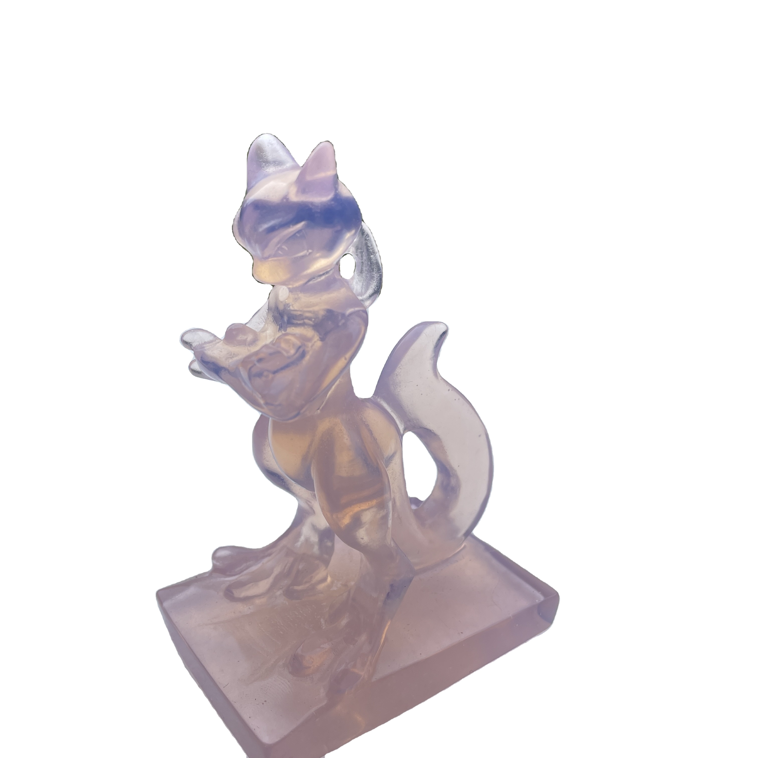 Wholesale Natural Healing Crystal Stone Carving cartoon carvings pokeman pokemens