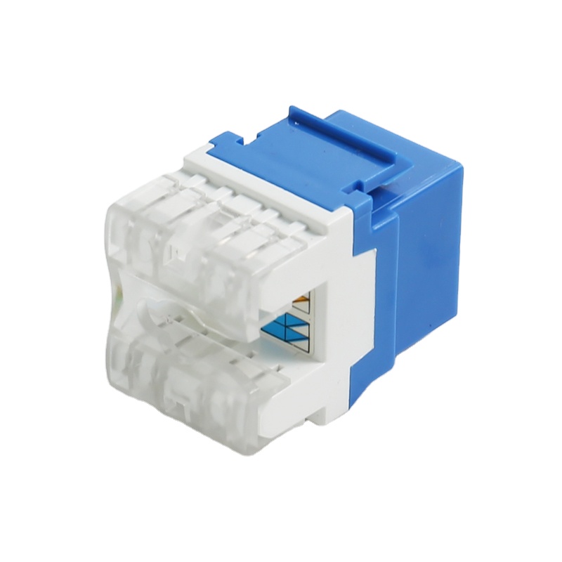 Cat 5e/6/6a Keystone Jack 180 градусов RJ45 Keystone Jack