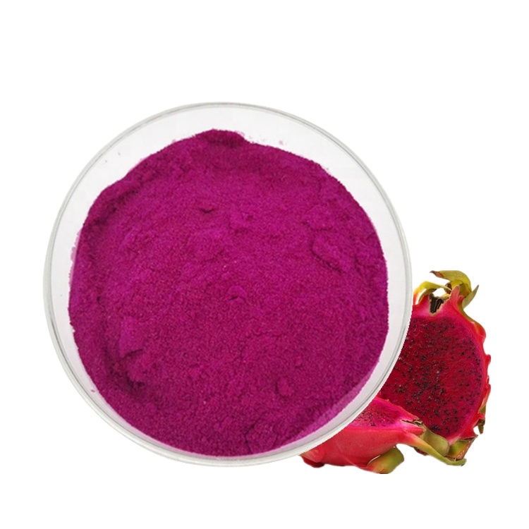 100% Water Soluble Spray Dried Dragon Fruit Powder Pitaya Powder