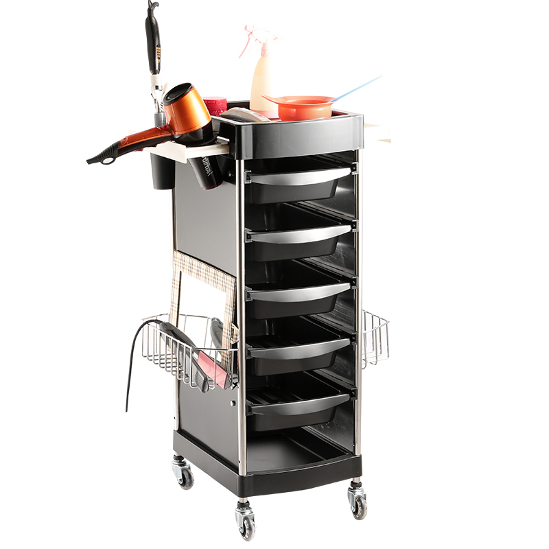 New style barber shop furniture hairdressers tripod hair salon trolley