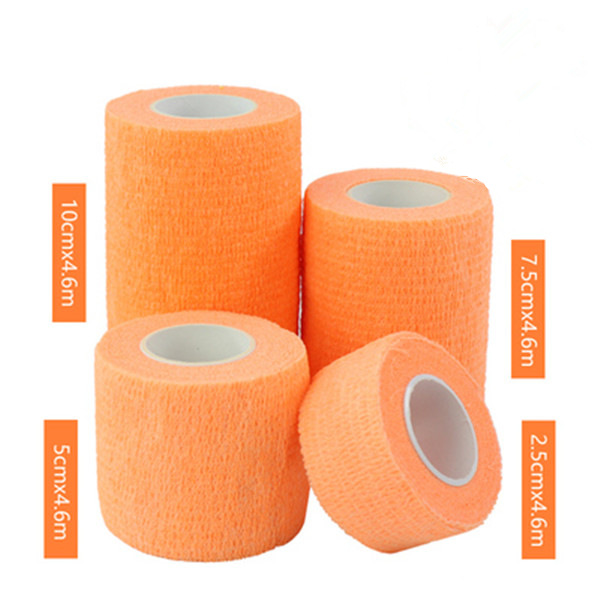 Non-woven Cohesive Bandage 2"x5 Yards Self Adherent Wrap Adhesive Flexible Breathable First Aid Gauze For Pets