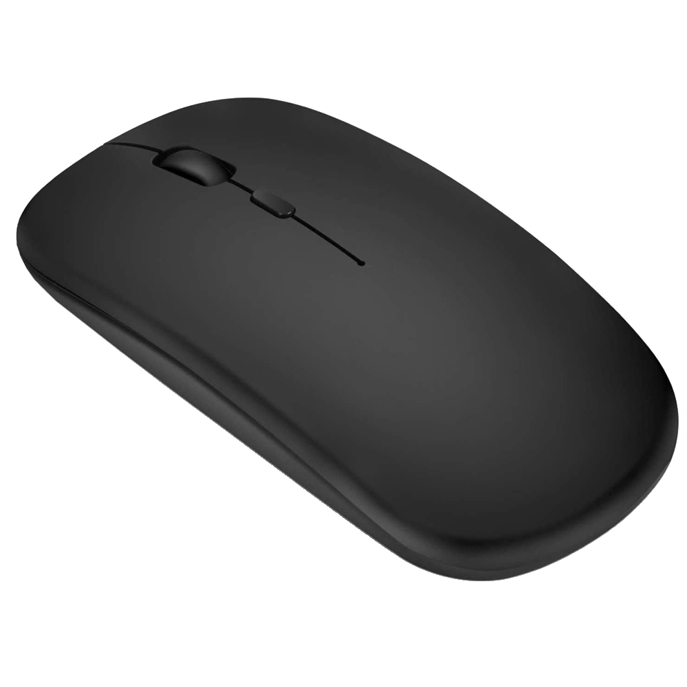 Rechargeable Thin Slim Dual Mode Blue tooth 2.4G Wireless Optical Computer Mouse for Mac Laptop Windows