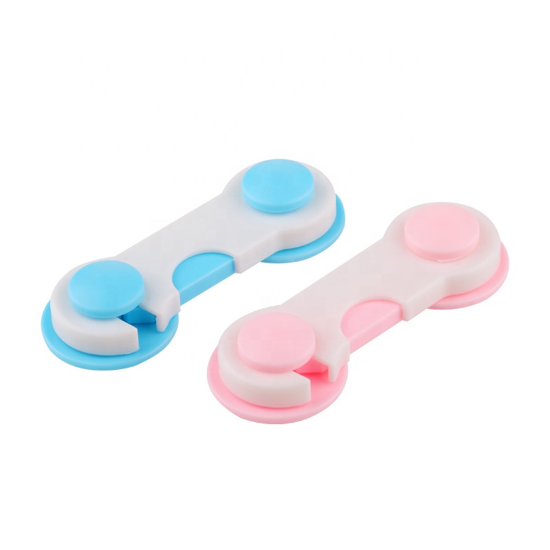 High Quality Baby Anti-pinch Safety Lock of Side-by-side Cabinet Doors For Baby Care