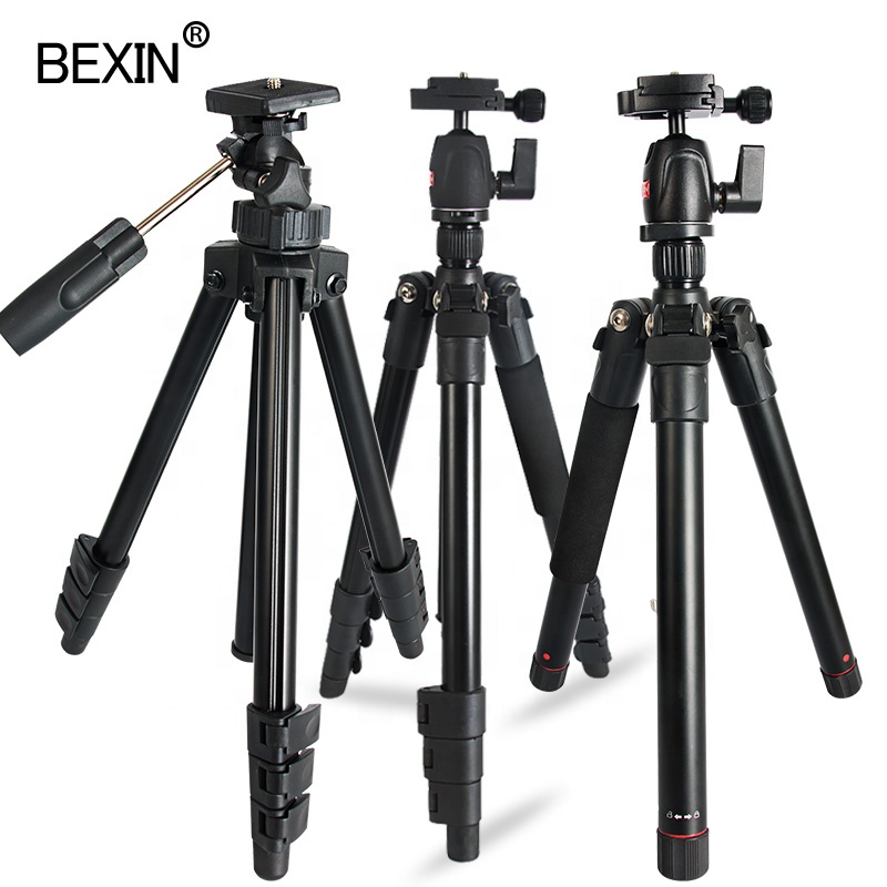Легкий гибкий штатив BEXIN для профессиональной фотосъемки, портативный, для зеркальных камер и камер canon, nikon