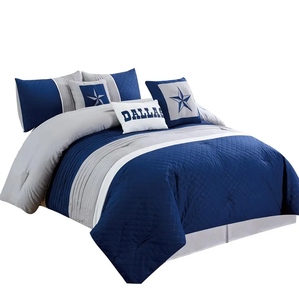 Hight Quality Low Price Luxury Bedding Comforter Set 6PCS King Queen Size Comforter Set