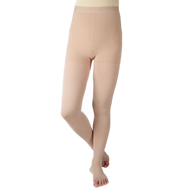 High Quality Plus Size 20-30mmHg Compression Stockings Medical Compression Pantyhose for Women & Men