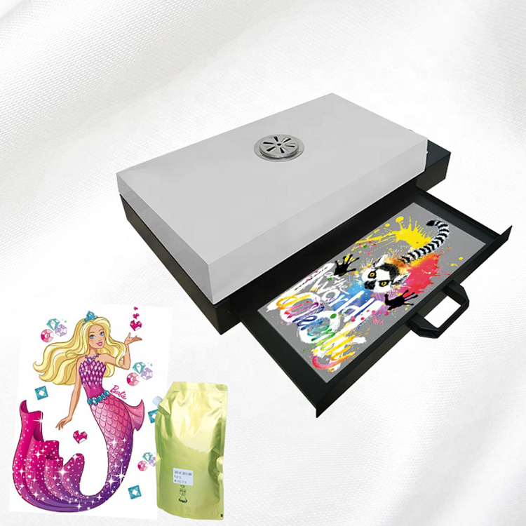 Portable Small A3 Pet Film Hot Melt Powder Heating DTF Drying Oven easy to operate