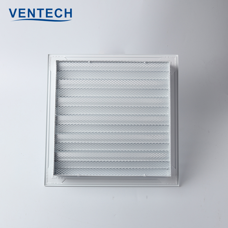 Ventech HVAC Air Conditioning Fan Coil Unit Mounted Weatherproof Return Air Louver or Ventilation