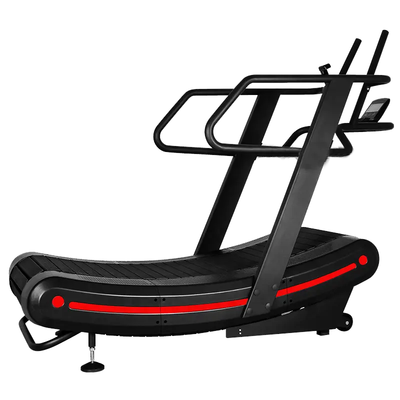 New Good Price commercial Self Generating Curve Treadmill