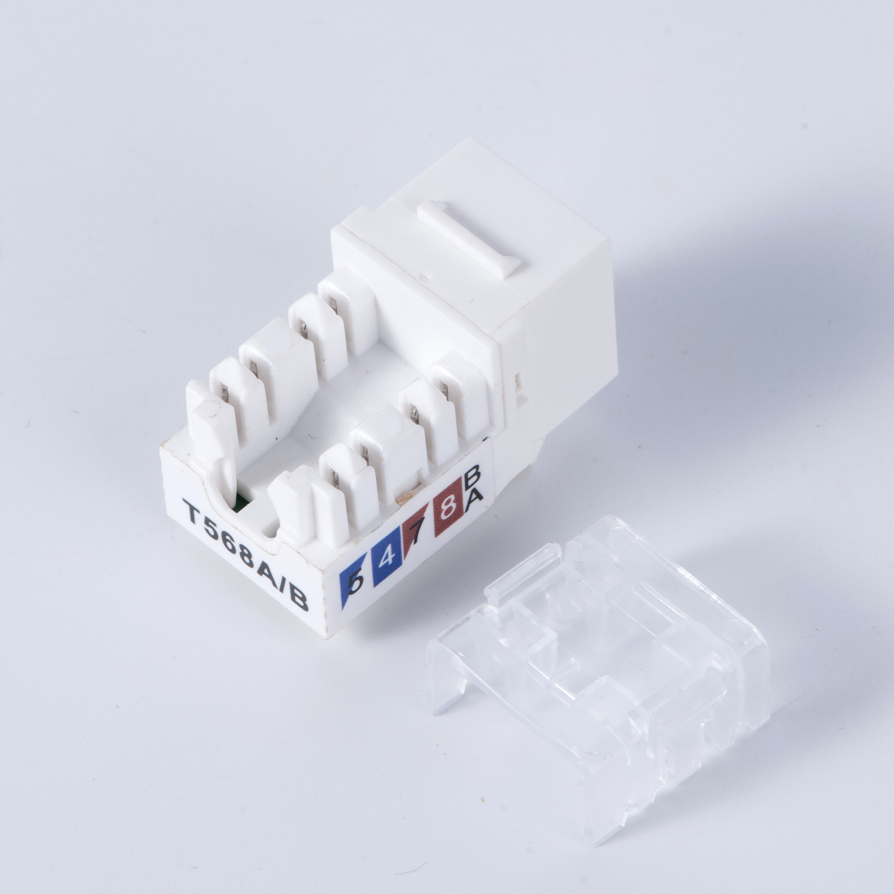 DG-KJ003 AMP Кабель UTP RJ45 90 градусов Cat.6A/Cat.6/Cat.5E стены Джек Keystone Jack