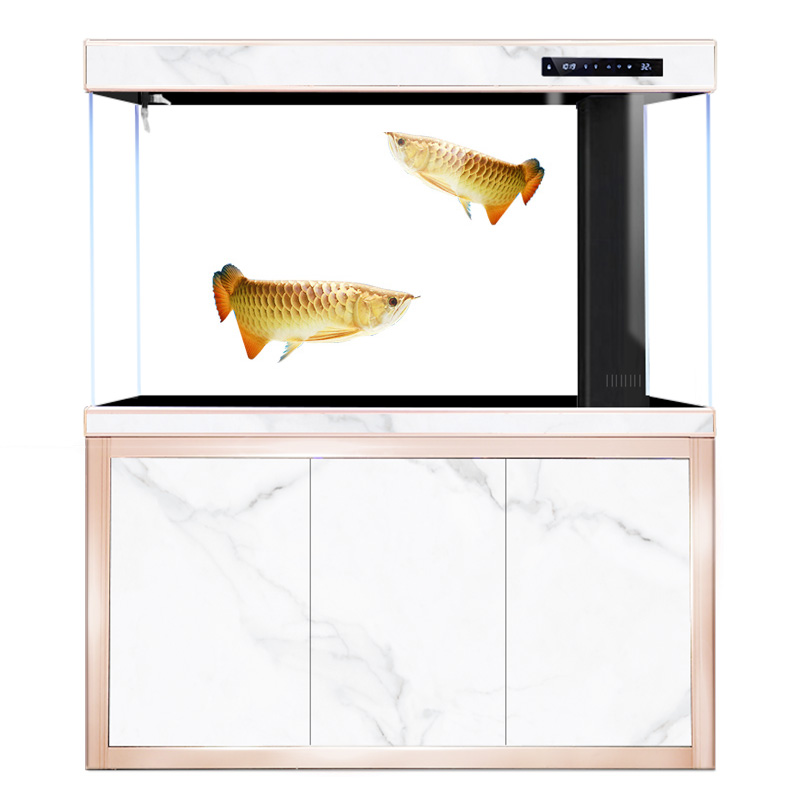 Goldfish tank landscaping customization 2021 Best Selling Customizable Fiberglass Aquarium Fish Tank With Top Filter