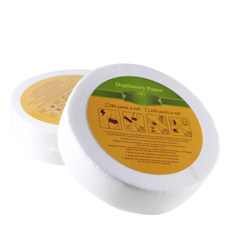 Roll depilatory wax strips Roll Wax Paper depilatory wax strips With Private Label Depilatory Paper