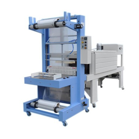 Automatic shrink wrap machine for bulk bottle
