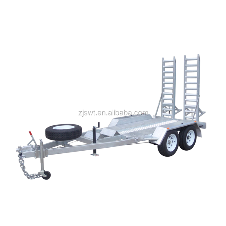 Мини-экскаватор тандем Trailer10x6ft GVW 3000 кг (абсолютно новый)