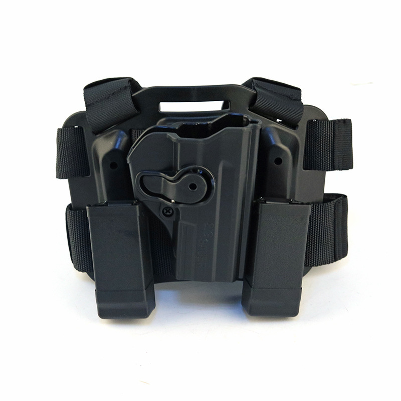 Thigh Holder Tactical Drop Leg ABS Holster Tactical Holster Outdoor Hunting Portable Hidden Holster Universal