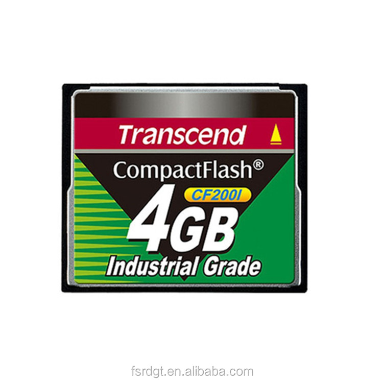 Новая карта памяти Transcend Compact Flash, 4 Гб, промышленная карта памяти TS4GCF220I, карта памяти SLC CF