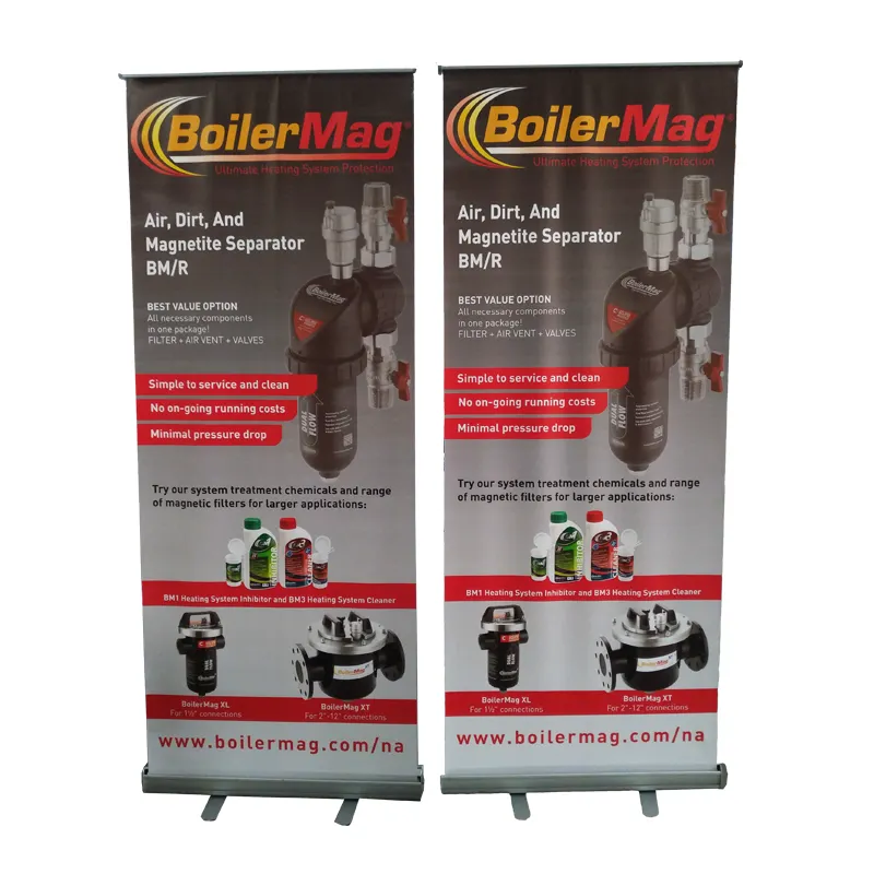 Quality Custom Printing Aluminum Retractable Pull up Banner Stand Display