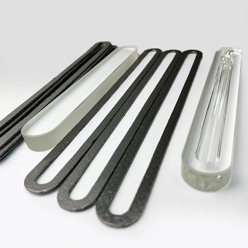 A9 Size Steel Wire Reinforced Graphite Gasket For Reflex Gauge Glass