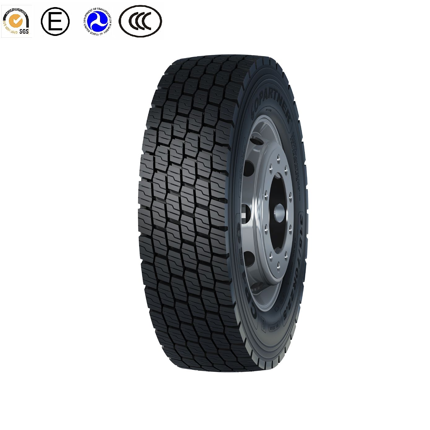 Зимние шины 315/80R22.5 бескамерная грузовая шина с шириной протектора 290 мм