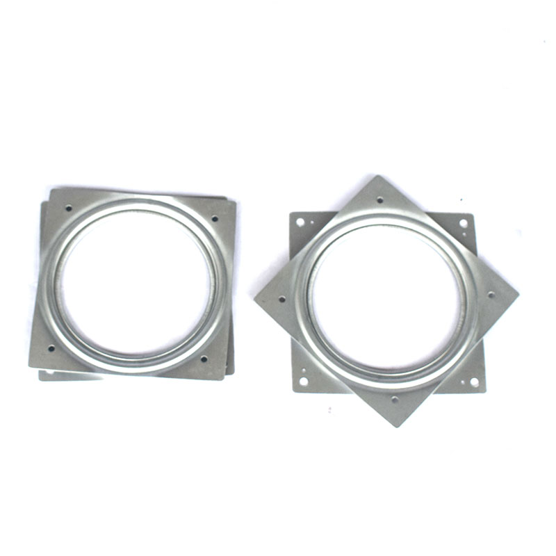 2021 Multi-size small size turntable ball bearing aluminum alloy swivel plate lazy susan