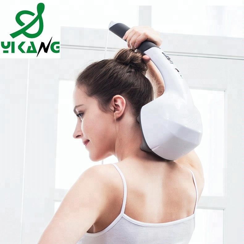 Оптовая продажа, вибраторы, ручной массажер Shiatsu для шеи, плеч и спины, лечебная терапия, лечебная терапия