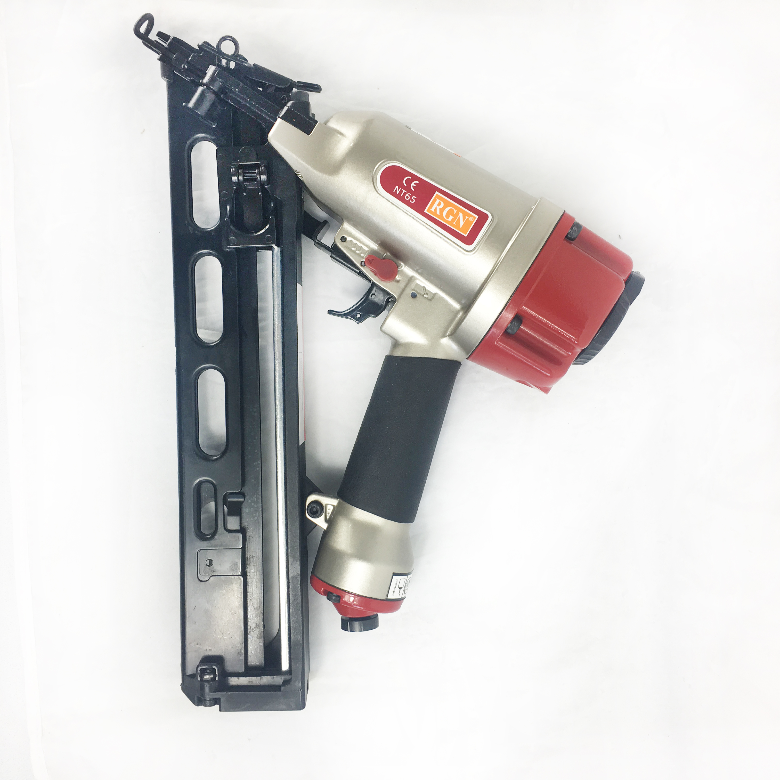RGN NT65MA4 2-1/2" 15-Gauge Angled Finish Nailer with Air Duster