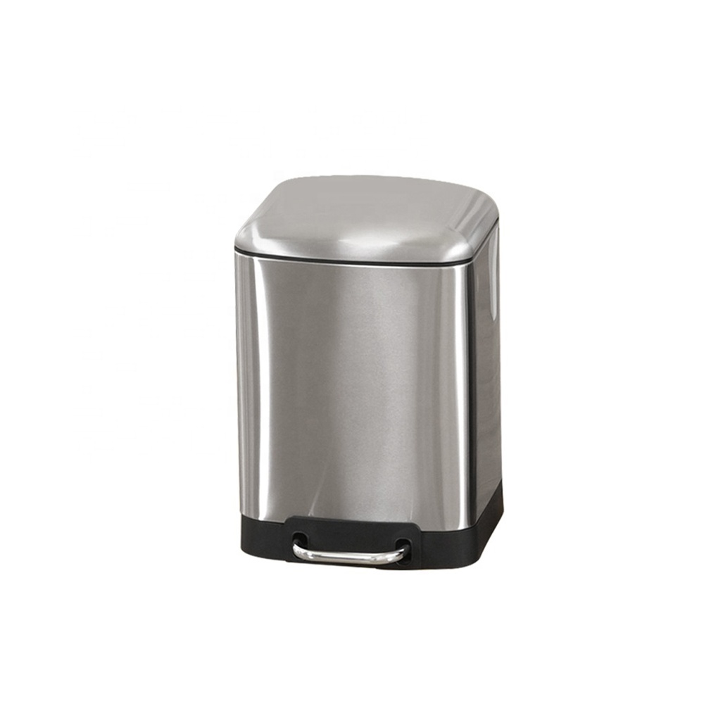 Guzex 6/30/40L stainless steel hotel room trash can and Office household kitchen trash can and waterproof bathroom trash can