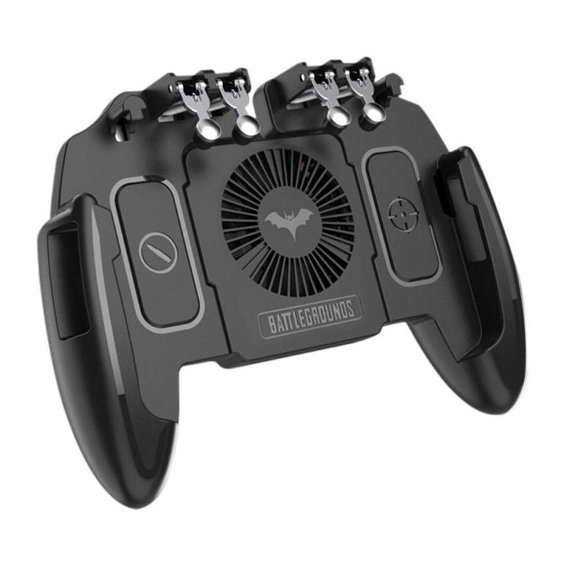 Игровой контроллер M11 для PUBG с шестью пальцами, геймпад, триггер для стрельбы, свободный огонь, охлаждающий вентилятор, геймпад, джойстик для мобильных телефонов IOS, Android