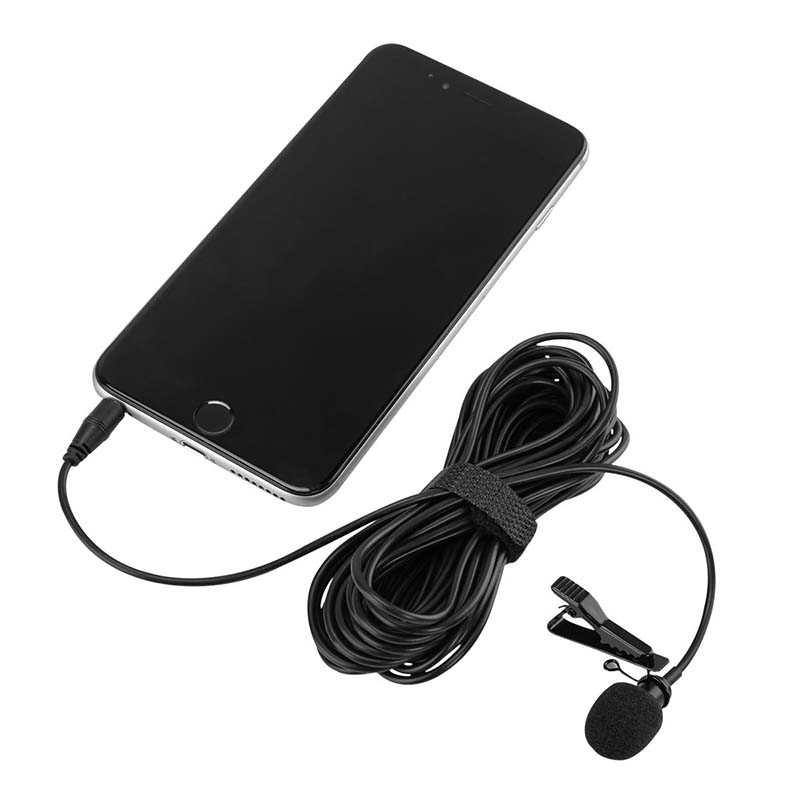 Петличный микрофон Ulanzi Arimic M-Lav, мини-микрофон с зажимом на лацкане для Xiaomi One Plus Huawei