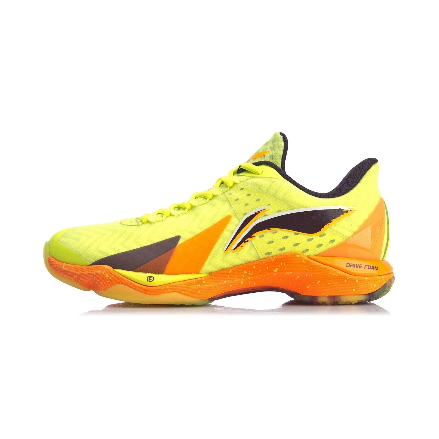 Туфли для бадминтона Li Ning AYAQ007 мужские, натуральная дышащая износостойкая обувь для бадминтона, три поколения