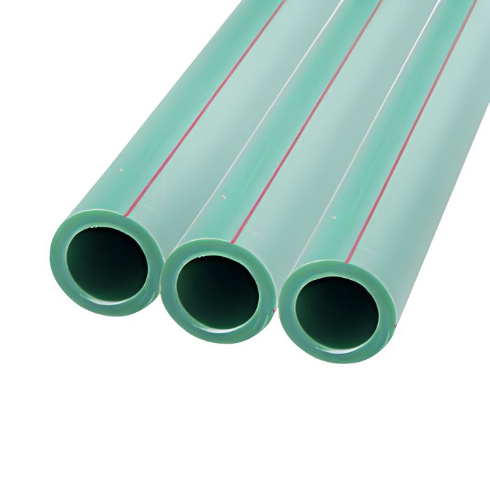 German standard water supply White green Ppr plastic pipe Polypropylene pipe Ppr pipe and accessories