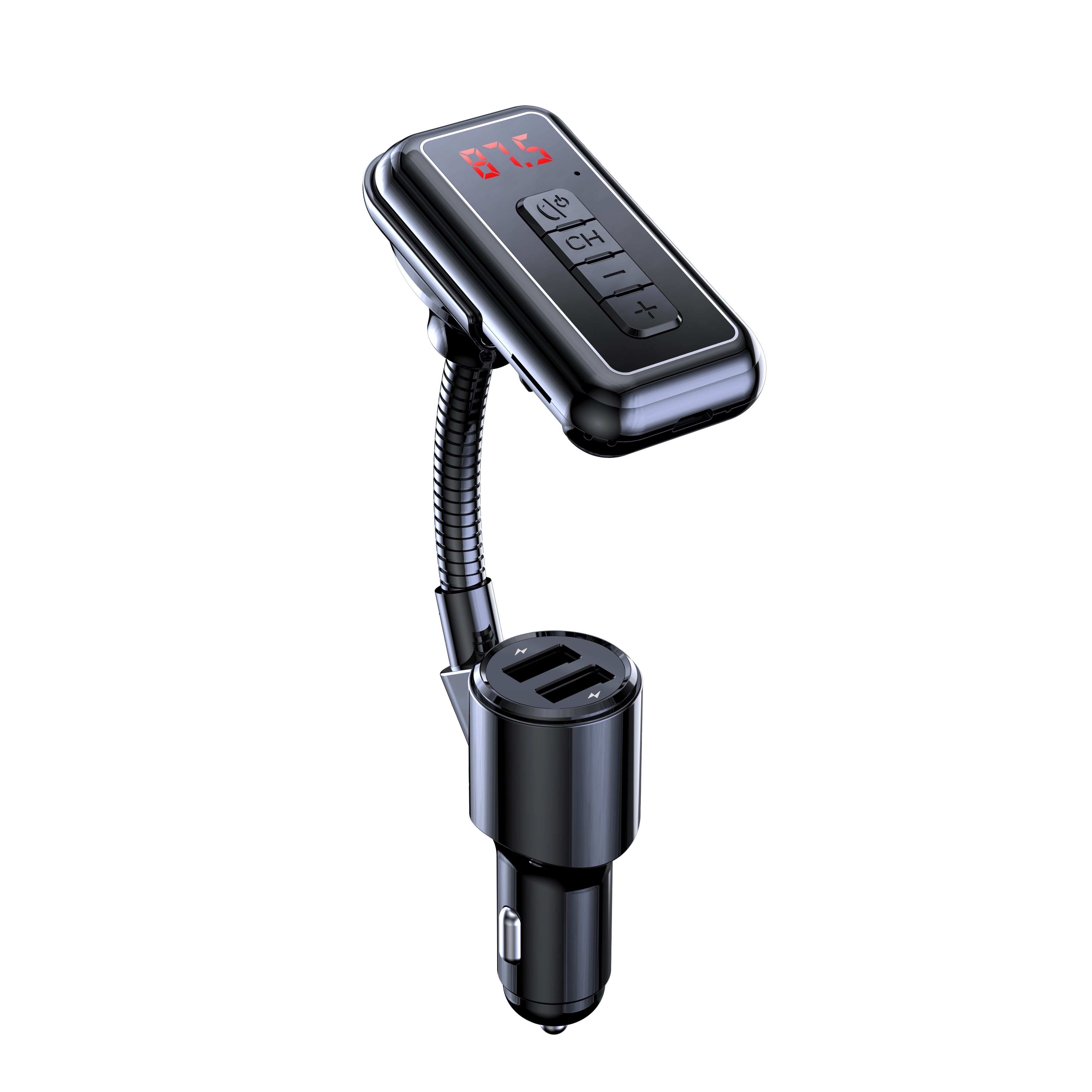 Лидер продаж, автомобильный комплект, беспроводной приемник bluetooth, Автомобильный MP3-плеер, радио, FM-передатчик, автомобильное зарядное устройство с удаленным адаптером aux