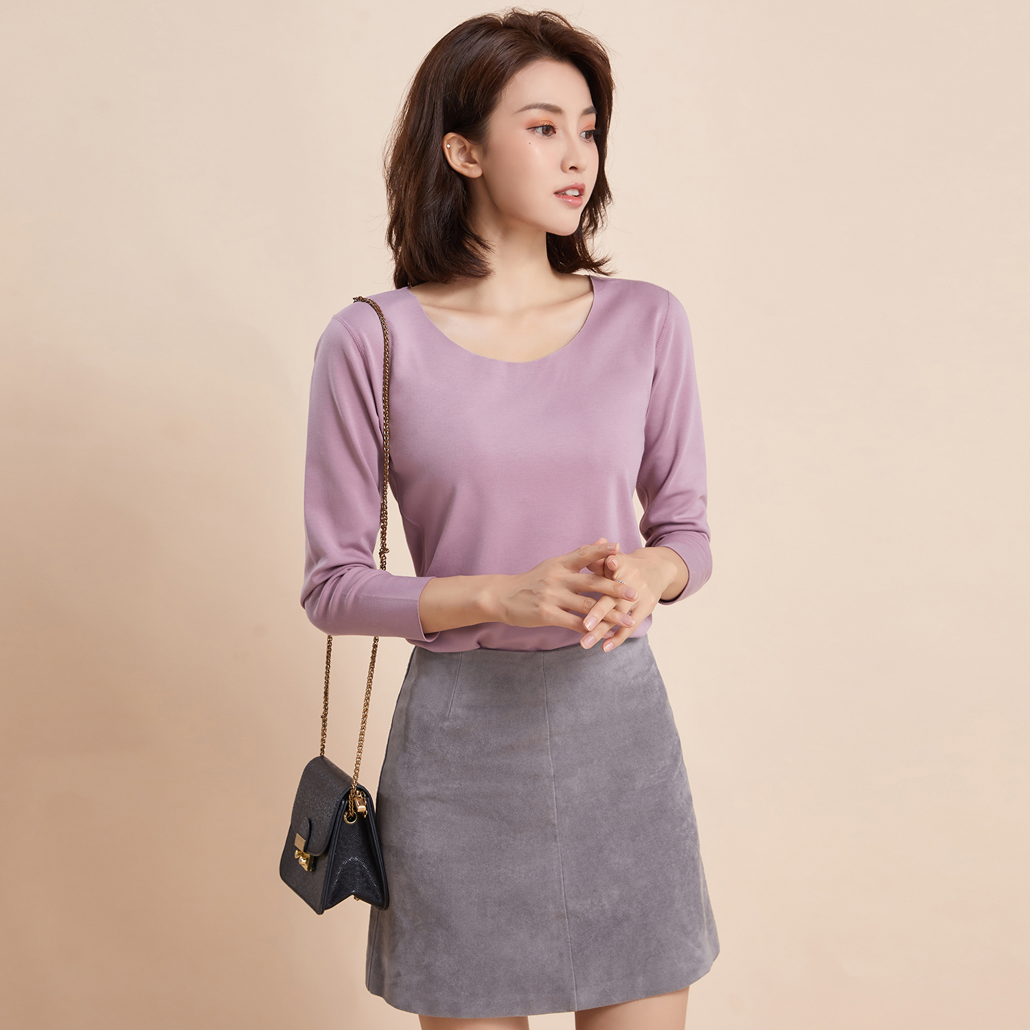Best Selling Silk Thermal Underwear Women Thermal Women Underwear With Elastic Waistband