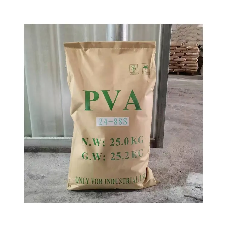 Chemical Industry Adhesive Polymer Material Polyvinyl Alcohol PVA2488 powder for Water soluble bag