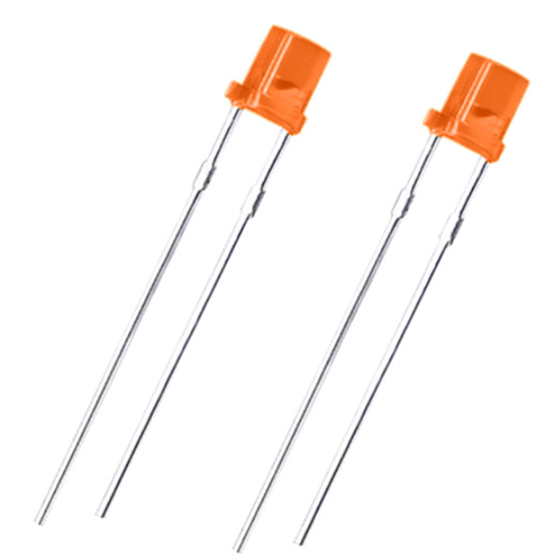 5 colors F3 F5 3MM 5MM Flat Top Yellow White Red Green Blue Diffused Round DIP Diode LED Lamp Light