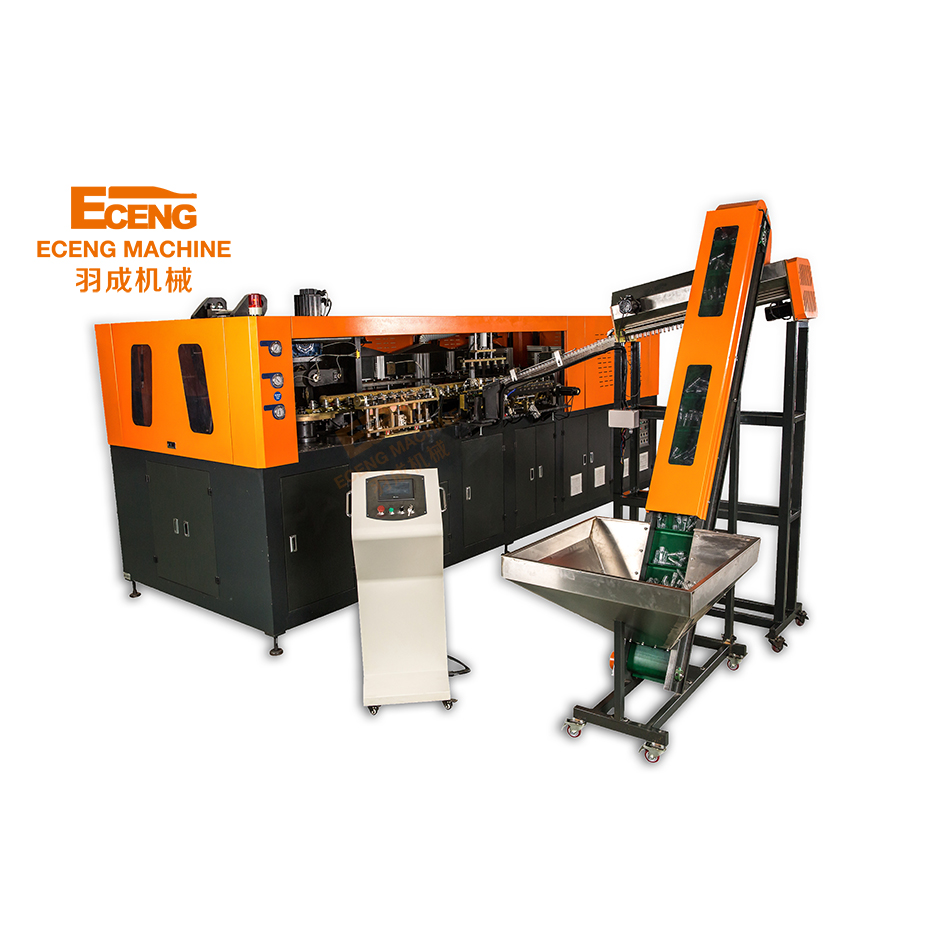 Fully Automatic linear PET stretch blow moulding machine for making Juice drink bottle