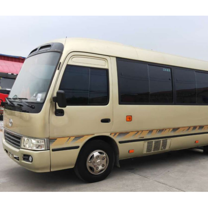 Подержанный Toyo ta coaster Bus, лидер продаж, на 23/25/29 сидений, скидка, цена на продажу