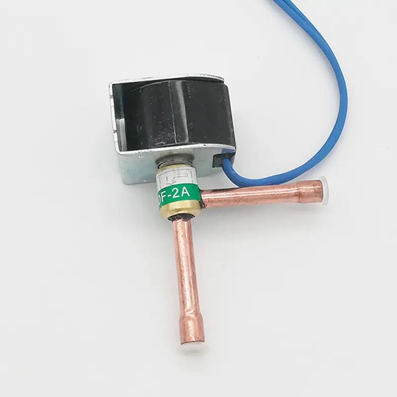 Mini flow refrigerant solenoid valve for r134a refrigerant gas