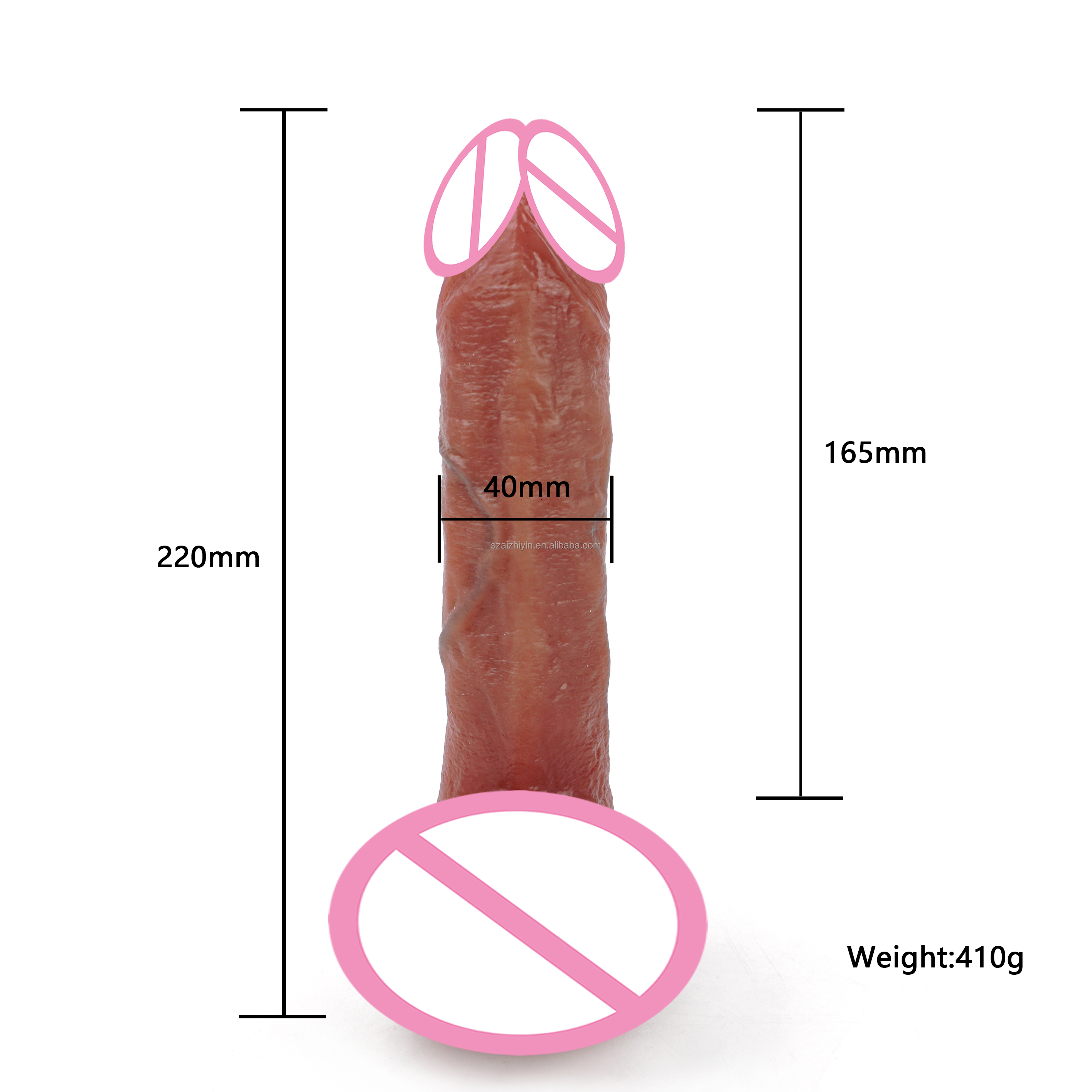 Wholesale Huge Powerful G Spot Clitoral Stimulator massager Dildo Vibrator Magic Wand Vibrators For Woman Power Adapter